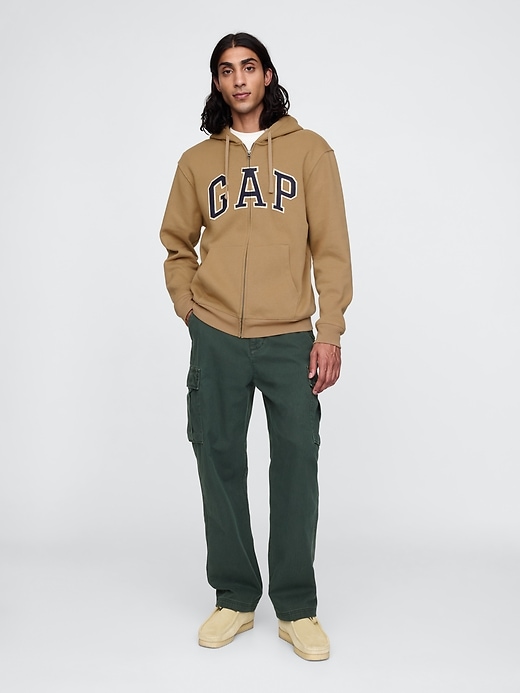 Image number 2 showing, VintageSoft Arch Logo Full-Zip Hoodie