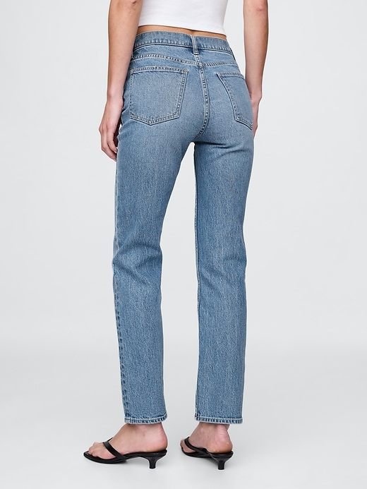 Image number 5 showing, High Rise ’90s Straight Jeans