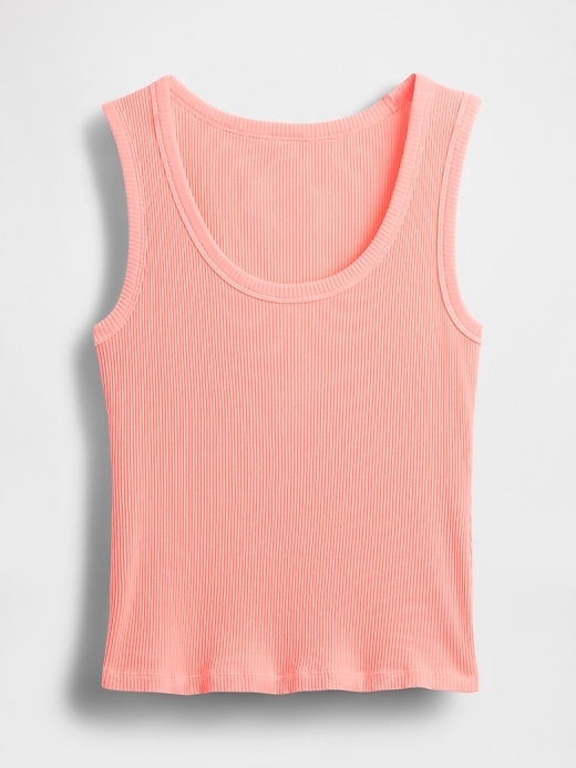 Image number 4 showing, Rib Scoop Tank Top