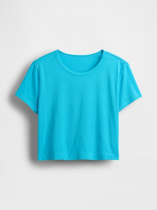Image number 4 showing, Organic Cotton VintageSoft Cropped T-Shirt