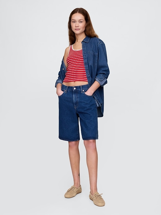Image number 2 showing, Modern Cropped Tank Top