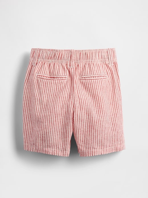 Image number 3 showing, Baby & Toddler Linen-Cotton Shorts