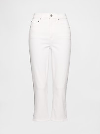 High Rise Capri Jeans