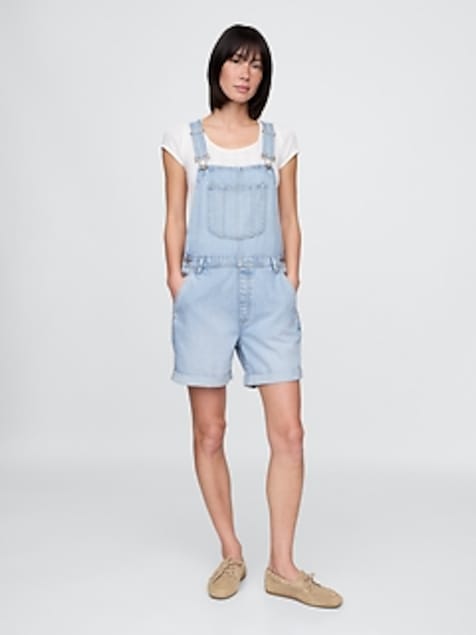 UltraSoft Denim Shortalls