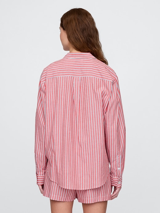 Image number 3 showing, Poplin PJ Shirt