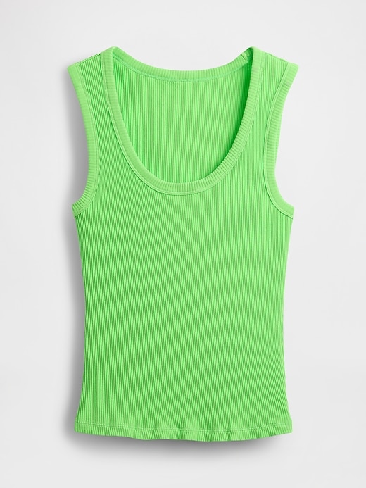 Image number 4 showing, Rib Scoop Tank Top
