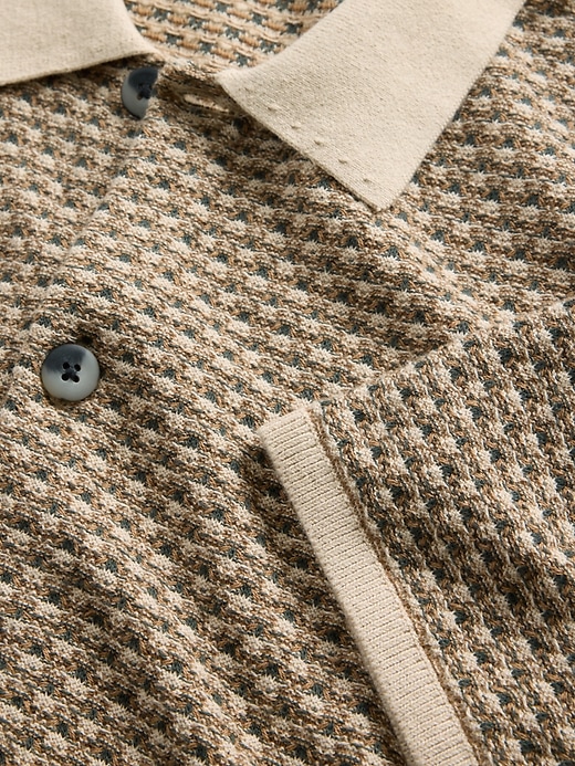 Image number 4 showing, Crochet Sweater Shirt