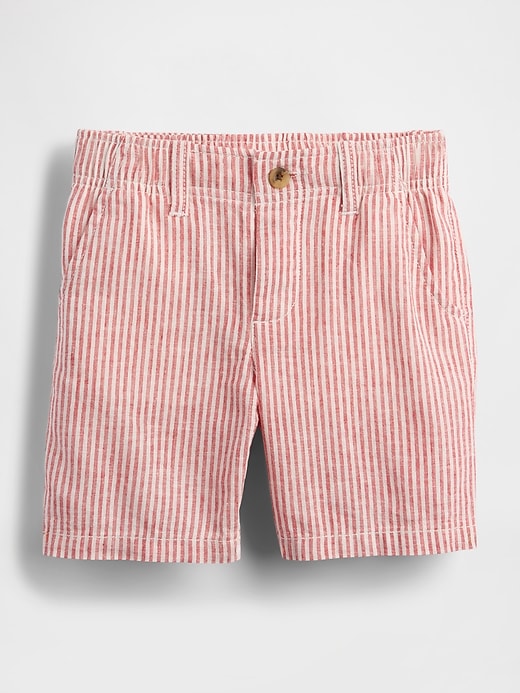 Image number 2 showing, Baby & Toddler Linen-Cotton Shorts