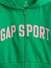 Kids VintageSoft Crop Zip Hoodie