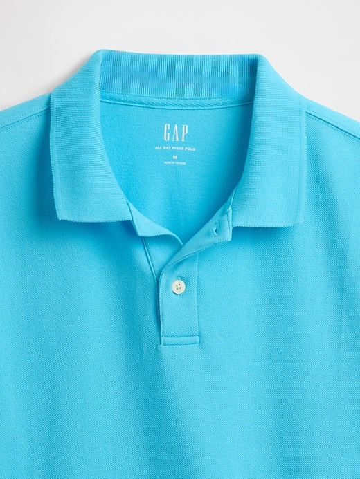 Image number 4 showing, Pique Polo Shirt