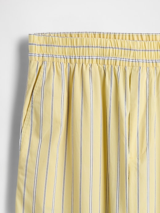Image number 8 showing, Organic Cotton Poplin Easy Wide-Leg Pants