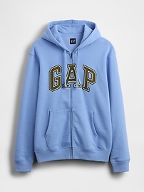 VintageSoft Arch Logo Full-Zip Hoodie | Gap