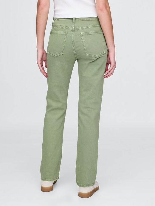 Image number 5 showing, High Rise '90s Straight Jeans
