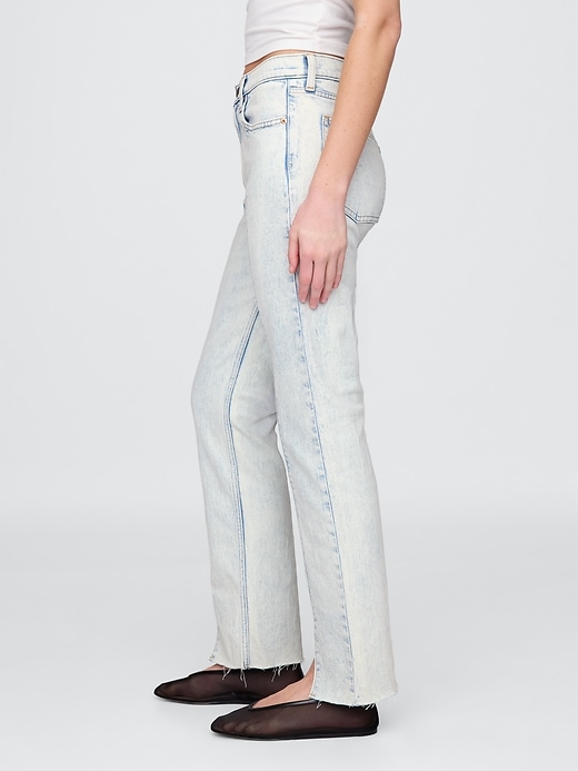 Image number 3 showing, High Rise ’90s Straight Jeans