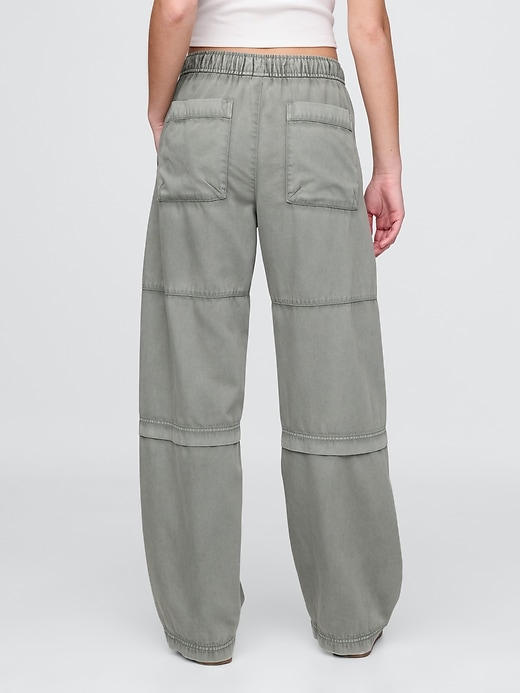 Image number 4 showing, Mid Rise Easy Utility Barrel Pants