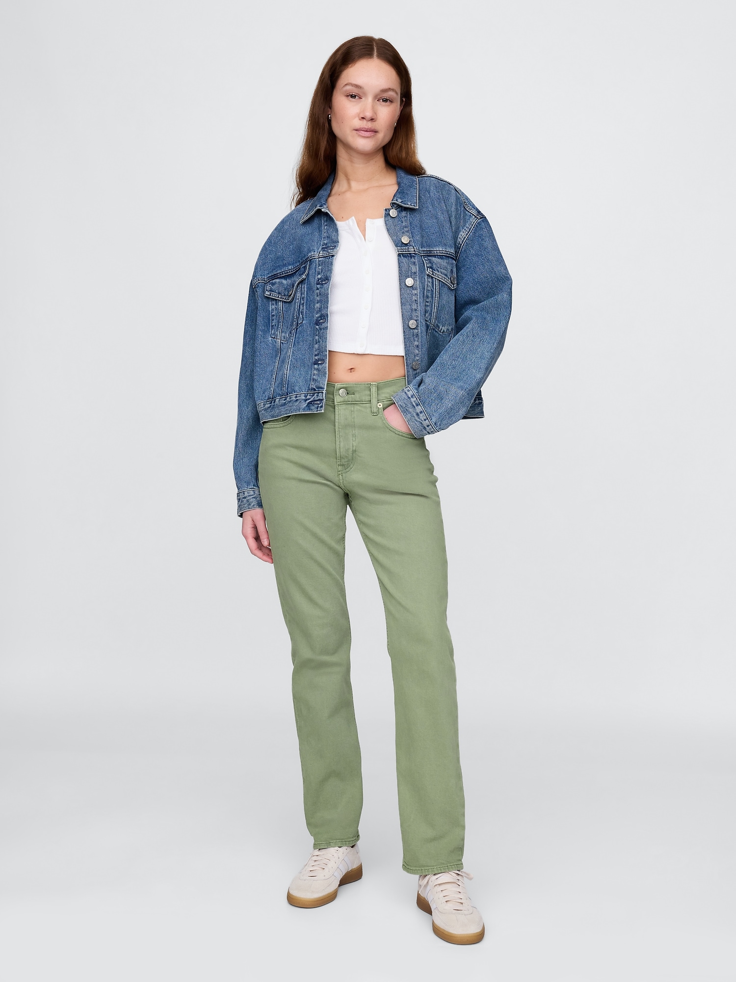 High Rise '90s Straight Jeans