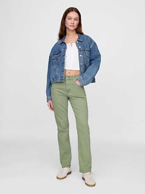 High Rise '90s Straight Jeans