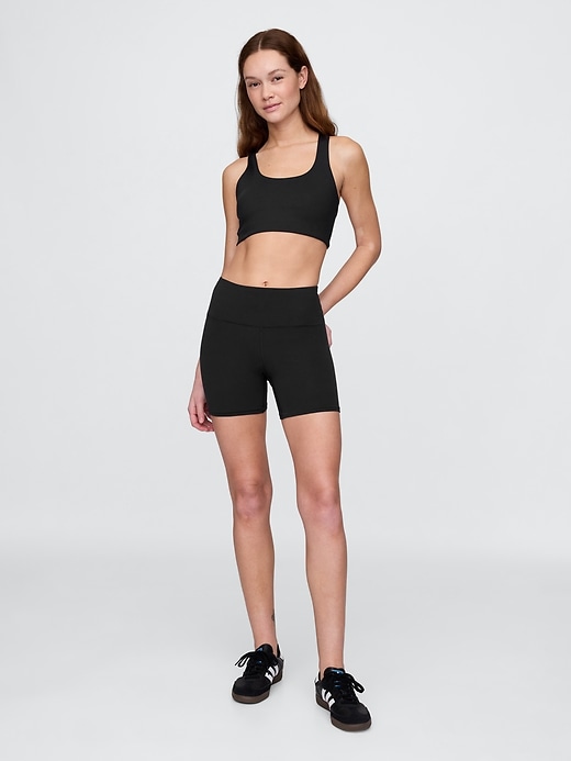 View large product image 1 of 16. GapFit 5" Lightweight Performance Bike Shorts