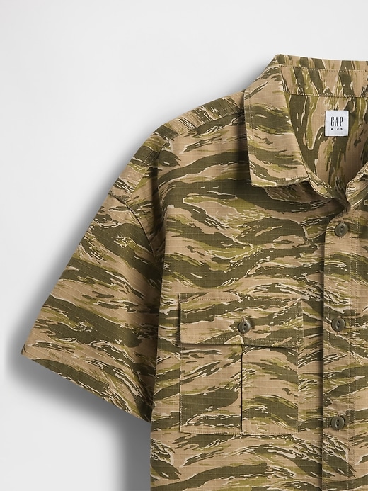 Image number 5 showing, Kids Ripstop Utility Shirt