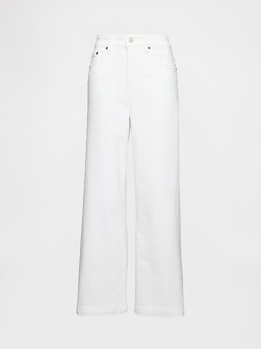 Image number 8 showing, Curvy High Rise Stride Wide-Leg Ankle Jeans