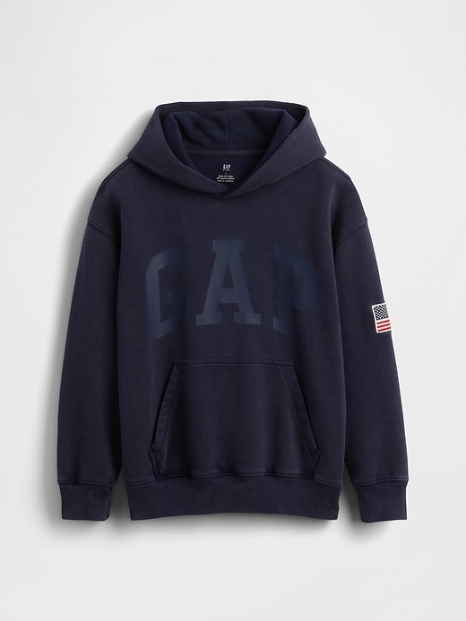 Image number 6 showing, Kids VintageSoft Gap Logo Hoodie