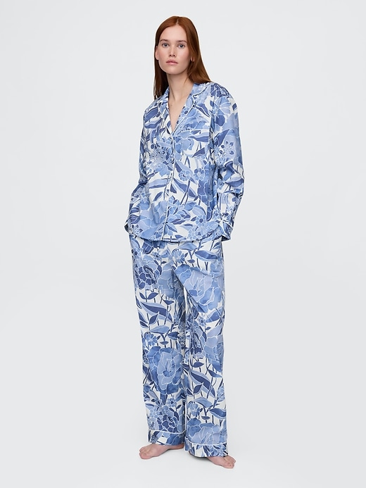Image number 2 showing, Poplin PJ Shirt