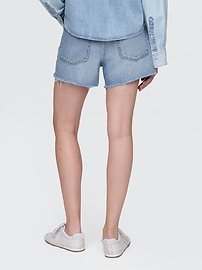 4" Mid Rise UltraSoft Relaxed Cutoff Shorts