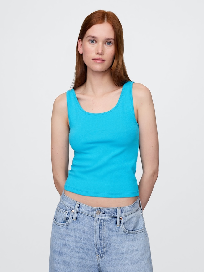 Modern Cropped Tank Top