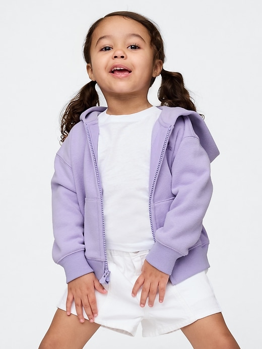 Image number 1 showing, Baby & Toddler VintageSoft Zip Hoodie