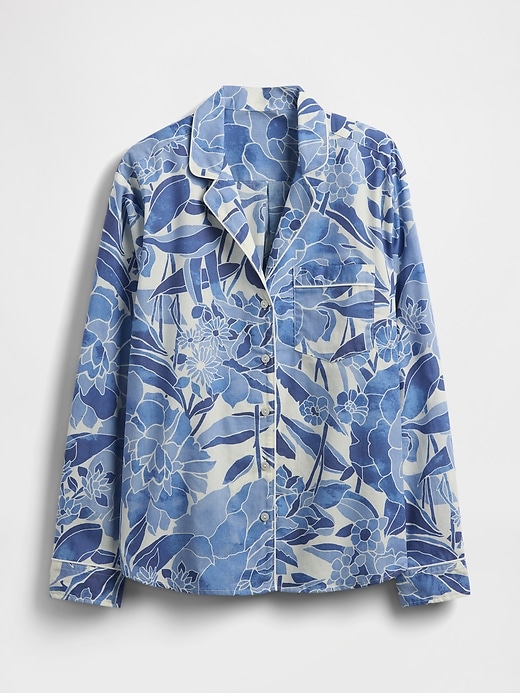 Image number 4 showing, Poplin PJ Shirt