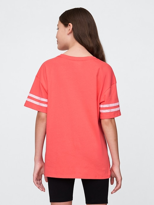 Image number 3 showing, Kids Graphic Logo Tunic T-Shirt