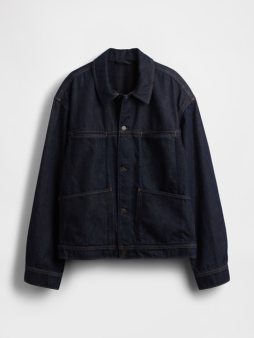 Image number 7 showing, UltraSoft Boxy Icon Denim Jacket