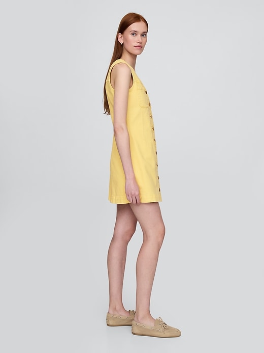 Image number 3 showing, Denim Mini Dress