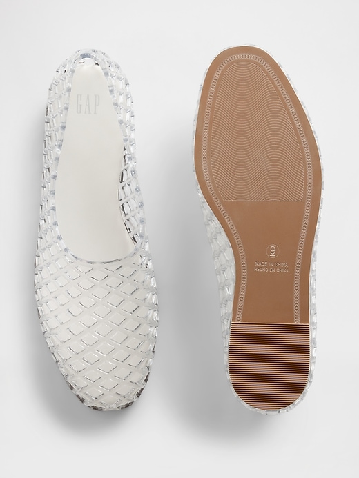 Image number 3 showing, Jelly Ballet Flats