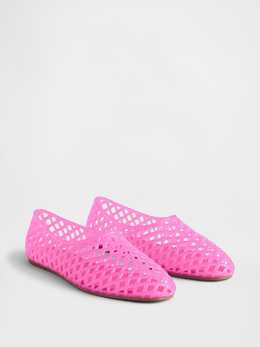 Image number 2 showing, Jelly Ballet Flats