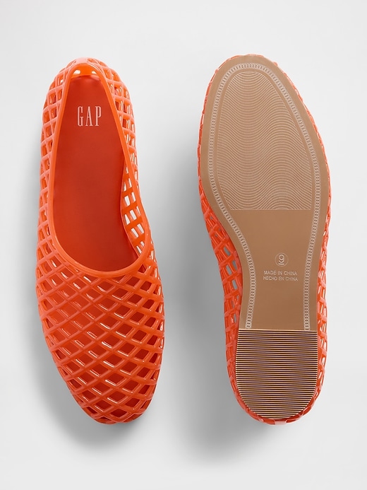 Image number 3 showing, Jelly Ballet Flats