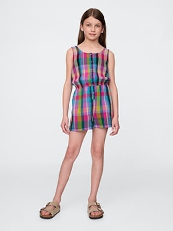 Kids Crinkle Gauze Romper