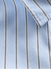 Organic Cotton Cropped Shirt
