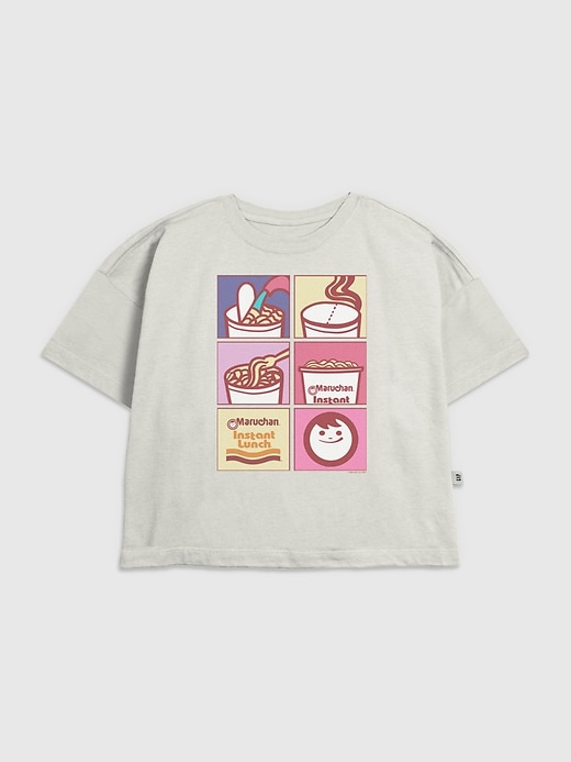 Image number 1 showing, Kids Maruchan Noodle Grid Graphic T-Shirt