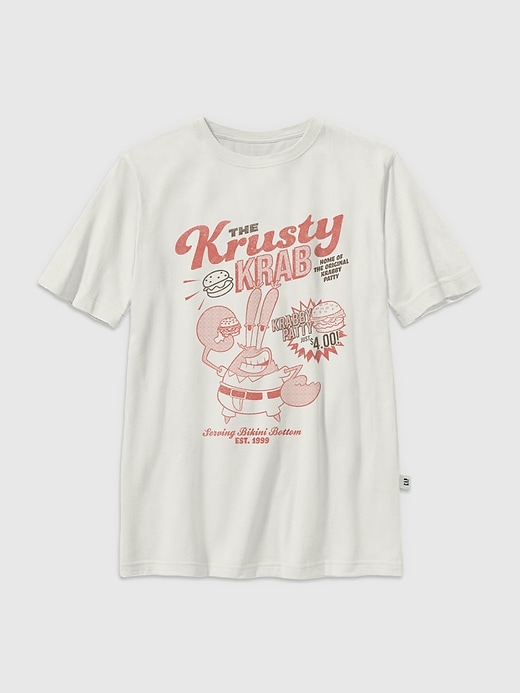 Image number 1 showing, Kids Spongebob Krusty Krab Graphic T-Shirt