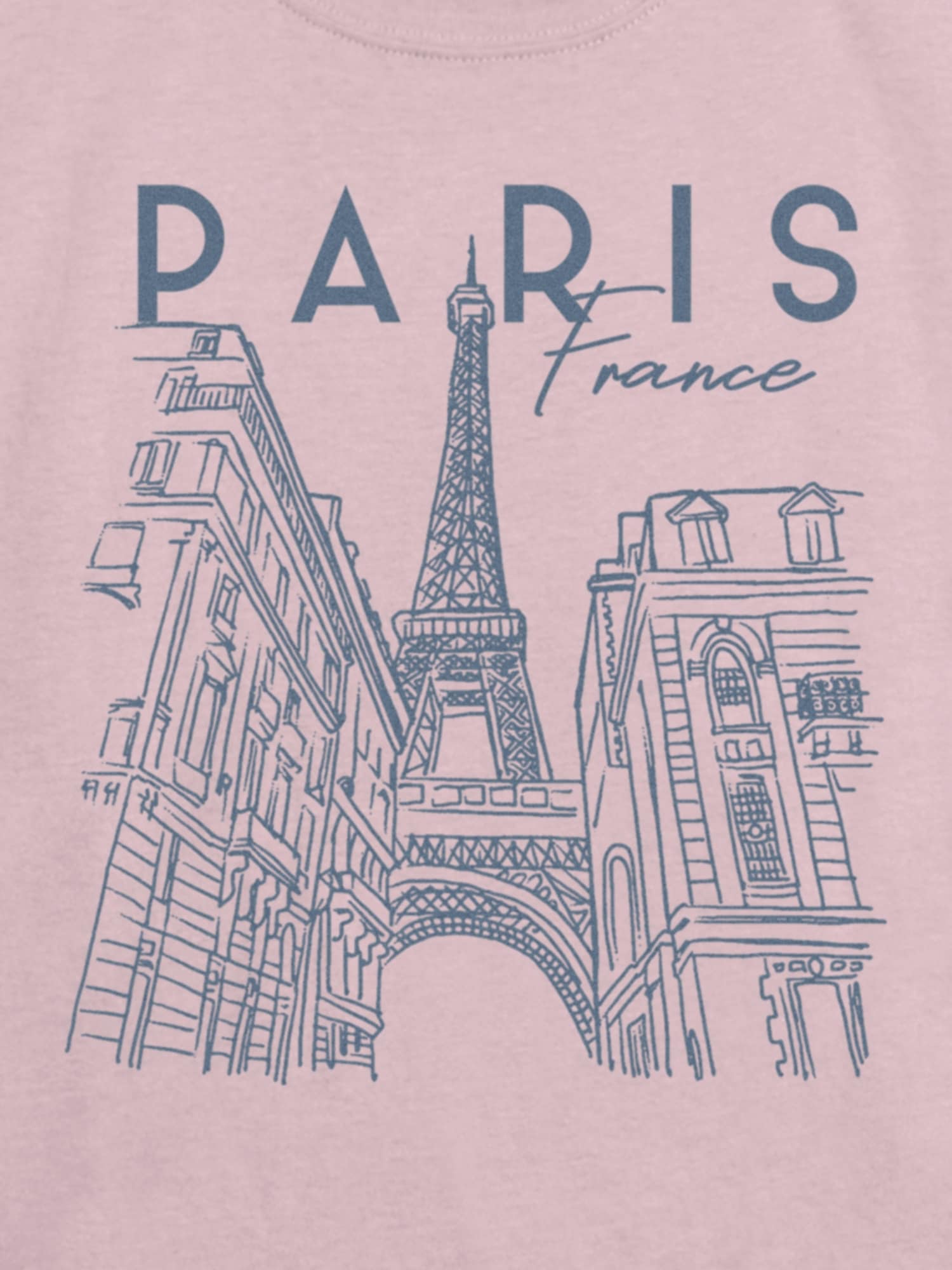 Детская футболка Gap Paris Line Art Graphic, цвет: Primitive — фото 3