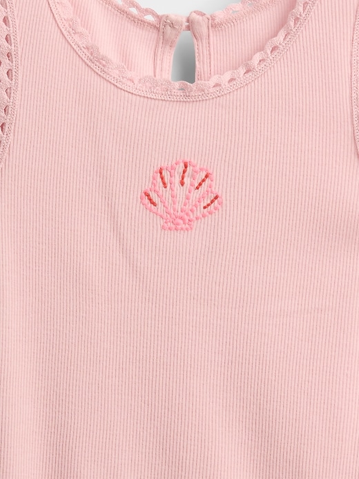 Image number 3 showing, Baby & Toddler Rib Graphic Tank Top