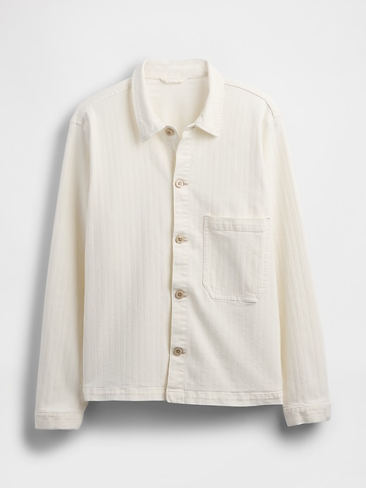 Image number 5 showing, Denim Shirt Jacket