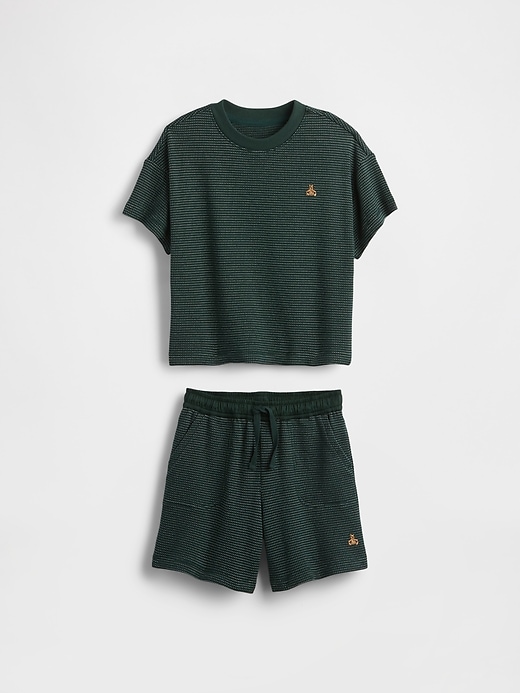 Image number 2 showing, Baby & Toddler Textured Outfit Set