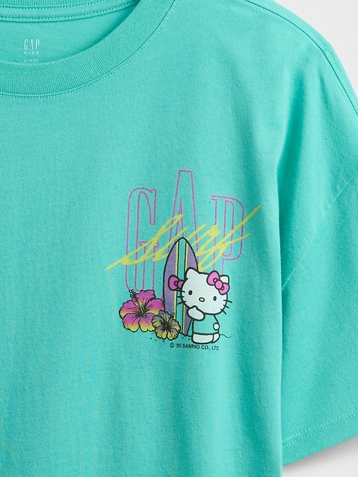 Image number 4 showing, Kids Oversized Graphic T-Shirt