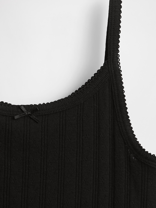 Image number 4 showing, Kids Pointelle Rib Cami