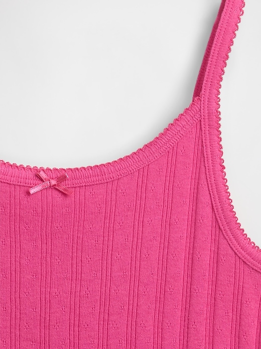 Image number 4 showing, Kids Pointelle Rib Cami