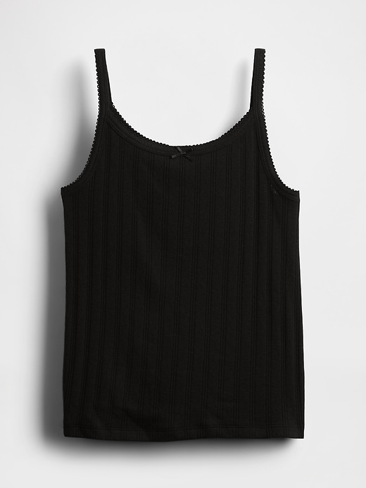 Image number 2 showing, Kids Pointelle Rib Cami