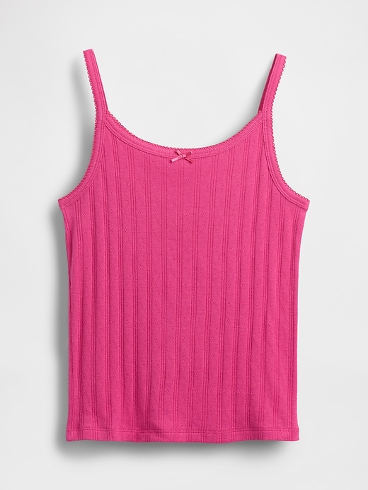 Image number 2 showing, Kids Pointelle Rib Cami