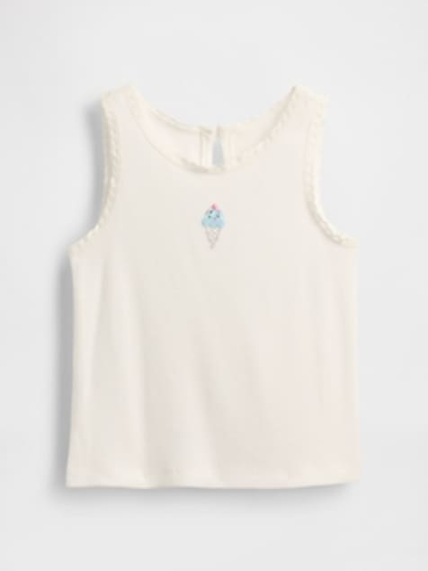 Baby & Toddler Rib Graphic Tank Top
